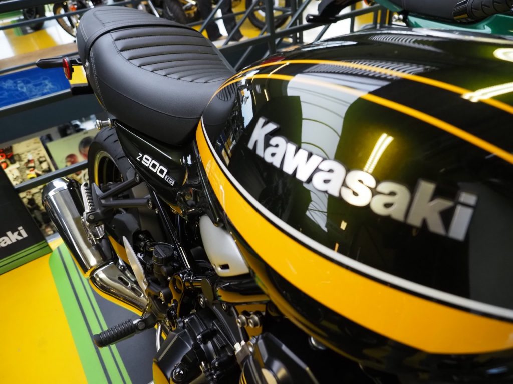Des nouvelles Kawasaki, en visite chez Golden Bikes