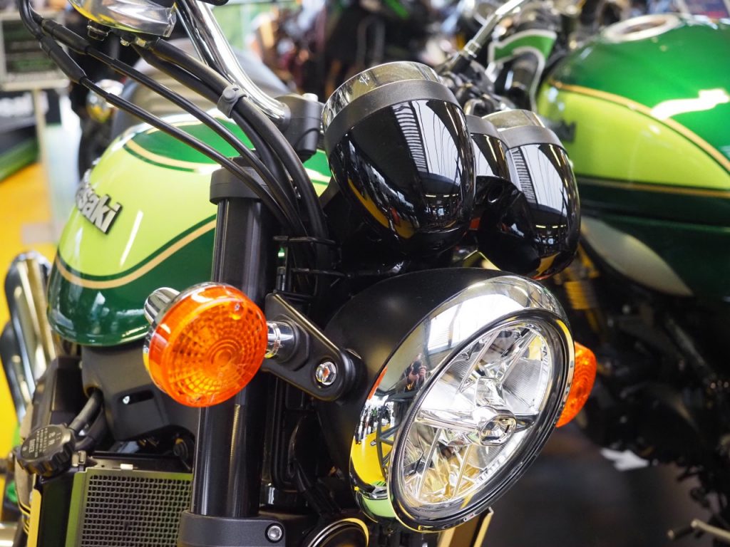 Des nouvelles Kawasaki, en visite chez Golden Bikes