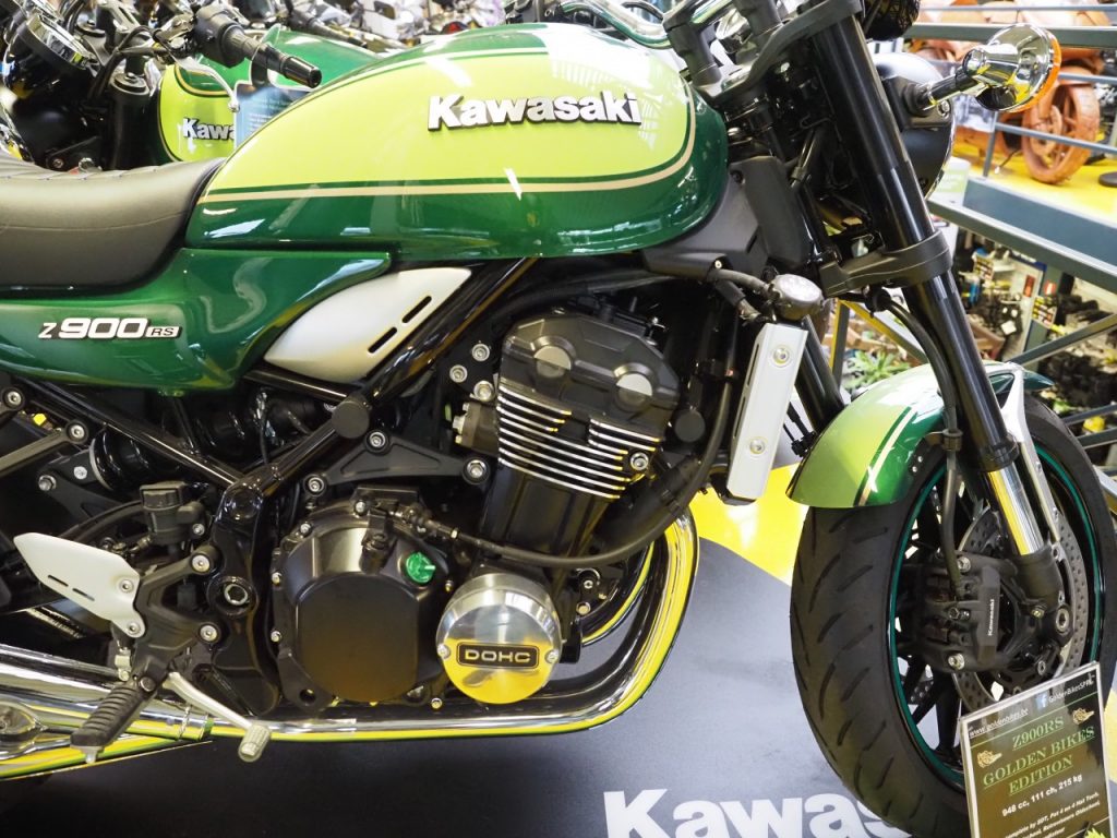 Des nouvelles Kawasaki, en visite chez Golden Bikes