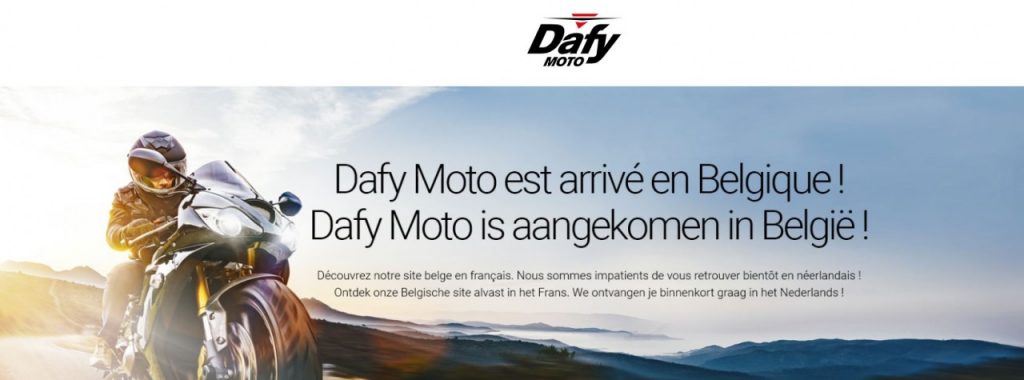 Dafy Moto débarque aussi en Belgique