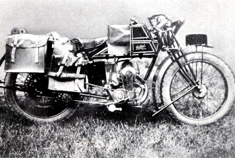 GILLET et la mémoire des Belges Tour-du-monde-1926.1Valises-double-bidon-grandes-jantes-et-filtre-a-air