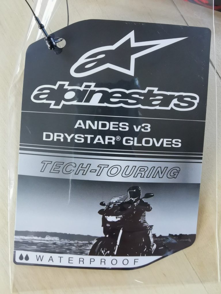 Gants Alpinestars Andes Drystar® V3