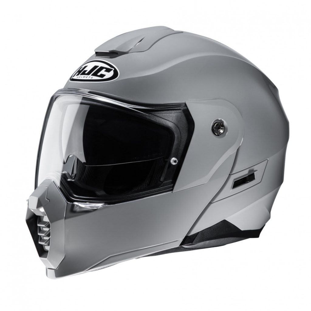 Casque modulable AVEC pare-soleil - HJC C80 2021 Web_C80_SOLIDE_N_GREY_WO_VISOR_1-1024x1024