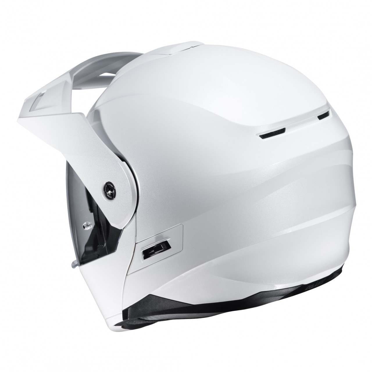 Casque modulable AVEC pare-soleil - HJC C80 2021 Web_C80_SOLID_PEARL_WHITE_3