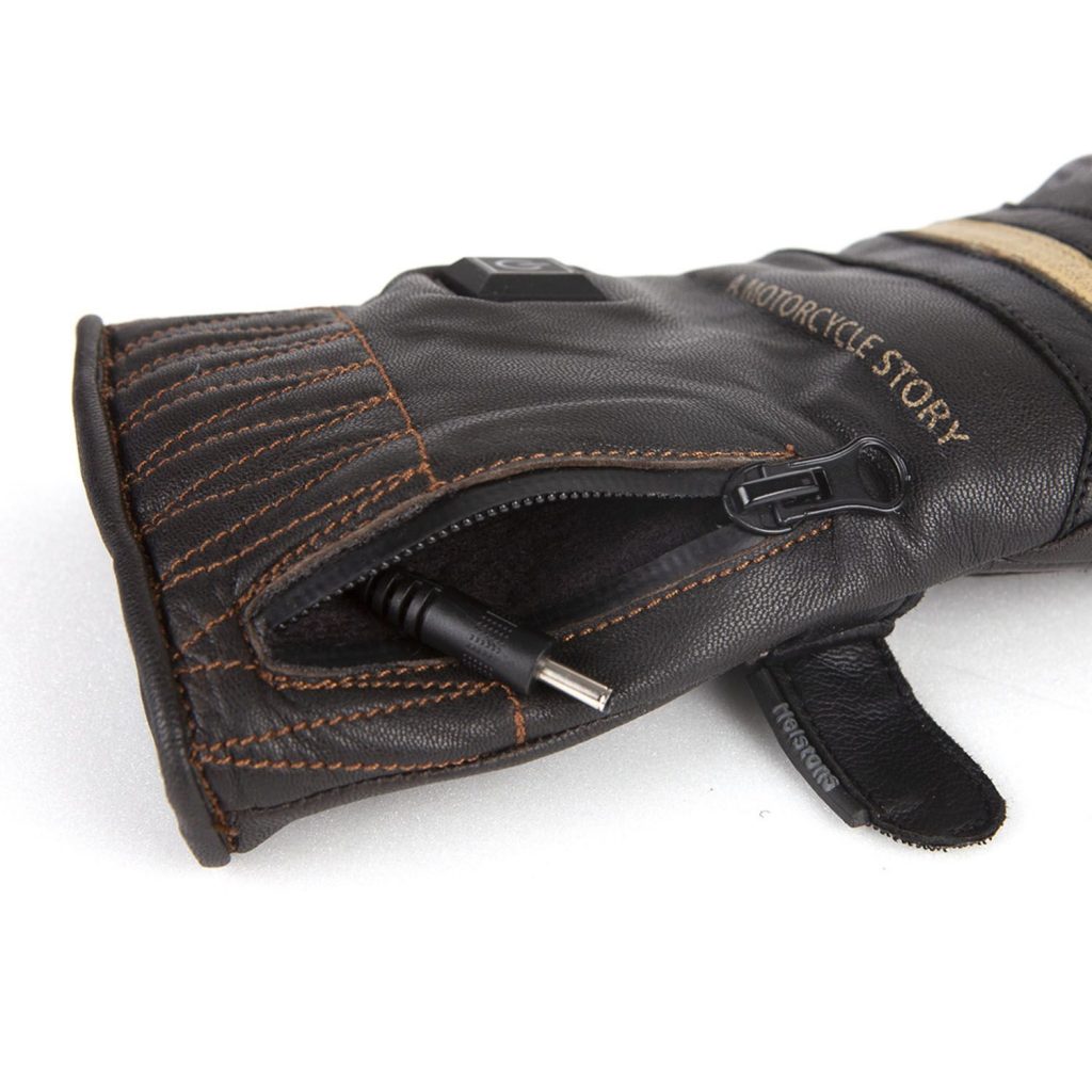 Helstons présente des gants chauffants au look vintage