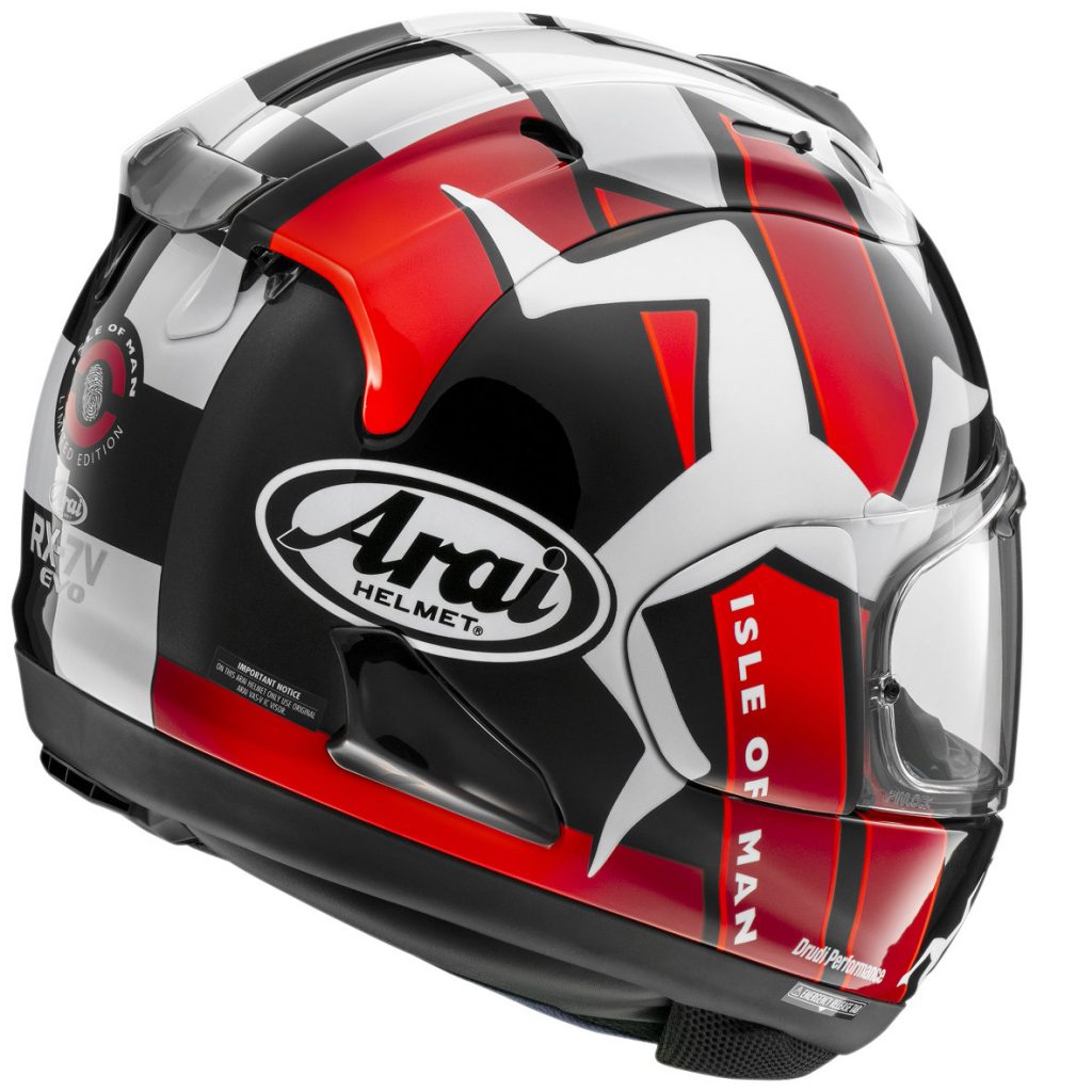 L’intégral racing de Arai RX7V Evo à la norme 22.06