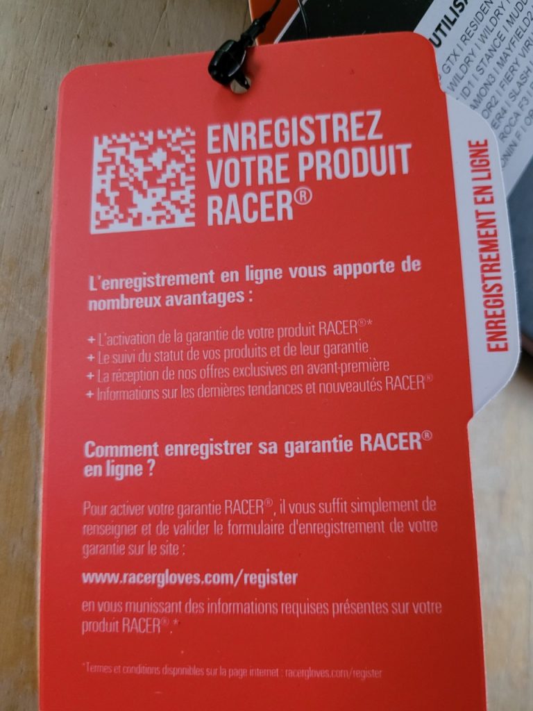 Gants Racer Roca 3