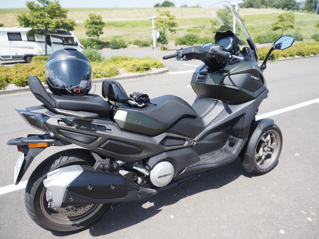 Kymco CV3, trois roues pour un big scooter