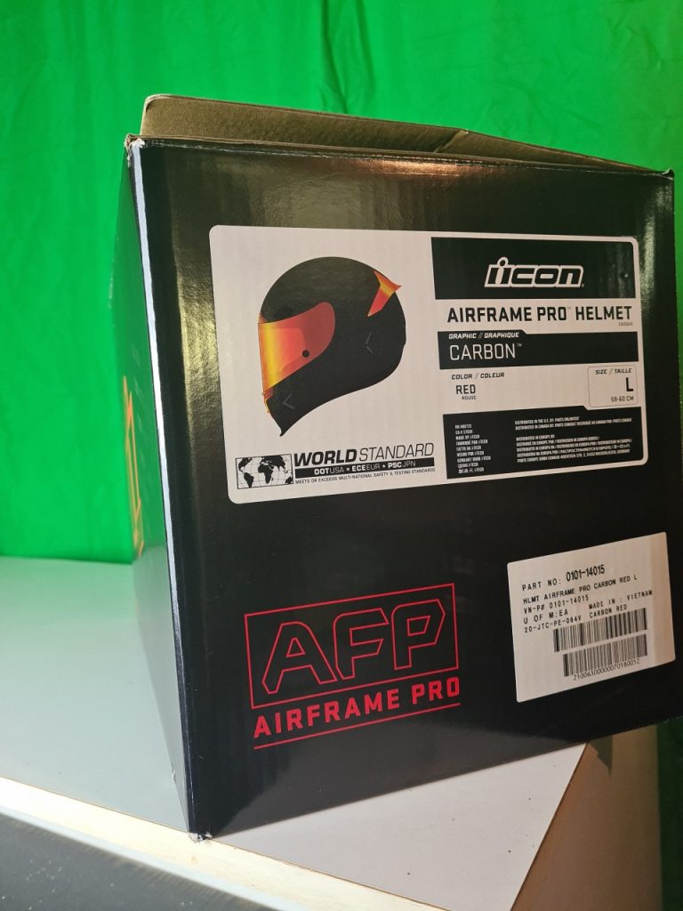 Icon Airframe Pro Carbon red, la claque d’un intégral carbone