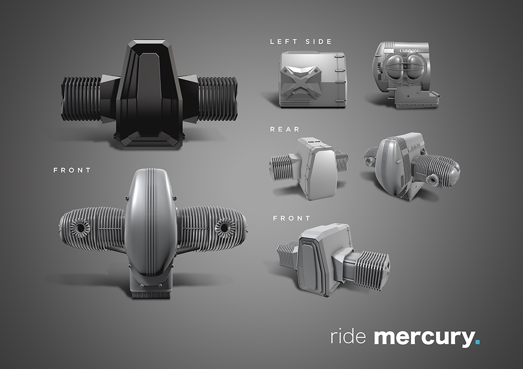 Ride Mercury, le retrofit s&rsquo;attaque à la moto.