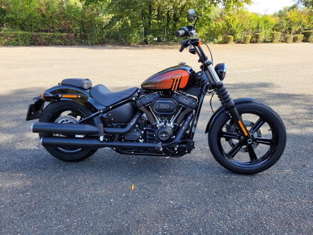 Harley Davidson Street Bob 114ci, L’essence du métal.