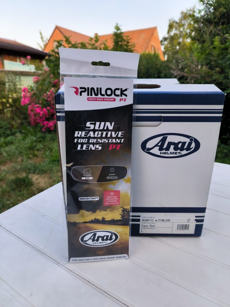 Pinlock Protectint, plus besoin d&rsquo;écran solaire sur ton Arai