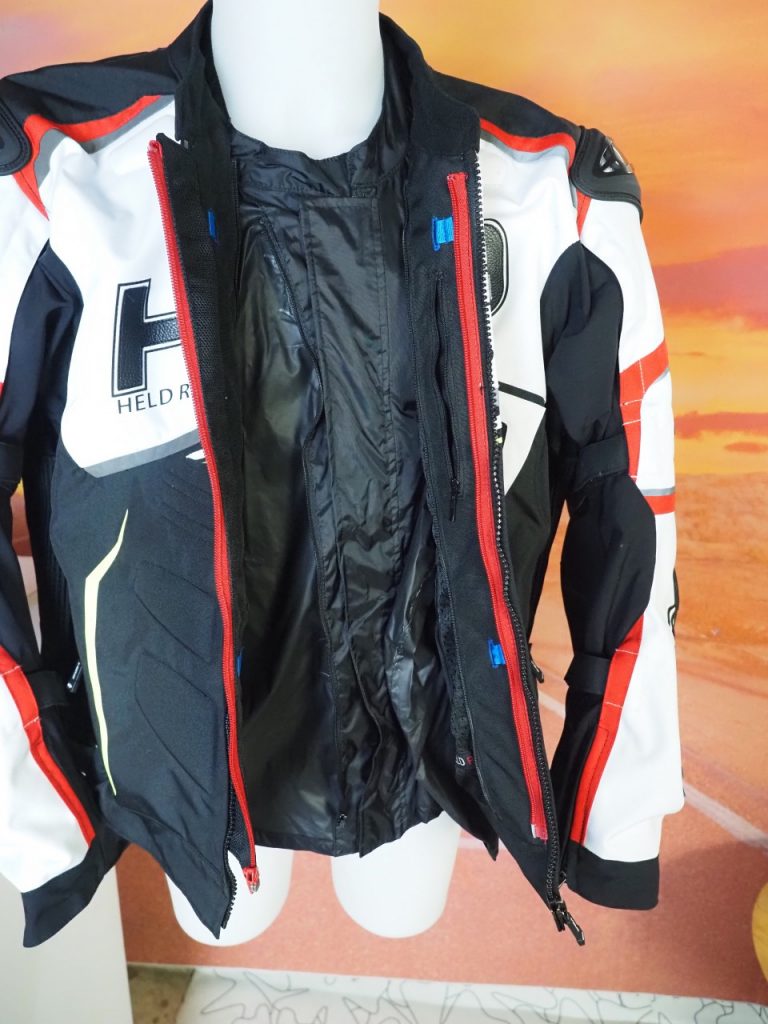 Held Safer SRX, le blouson sportif textile