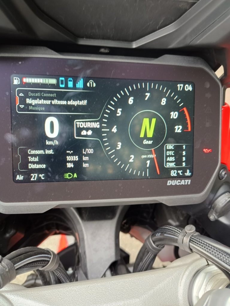 Ducati Multistrada V4 Rally, Tourisme très très rapide!