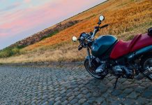EMC sur BMW R850R: ode à la précision